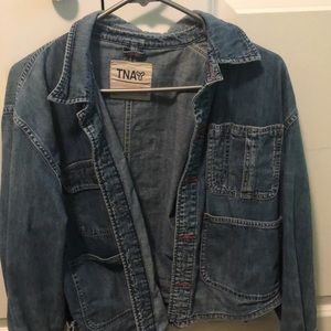 Aritzia TNA denim shirt